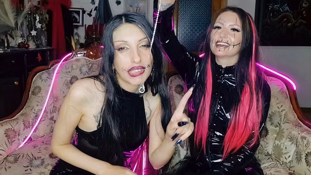 The Halloween Demons will give you an unforgettable jerk-off instruction. The Demons will brainwash you and you will be completely under their control