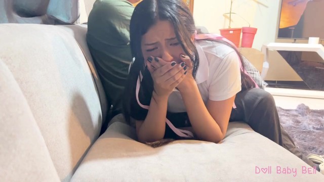 Spanking spoiled stepdaughter for failing in all subjects
